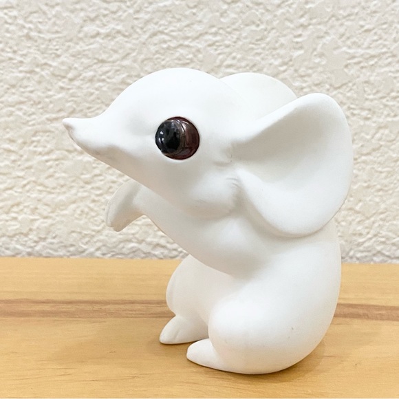 Rare Vintage Fine Bone China White Mouse Freeman for George Good Mouse Figurine - Picture 4 of 12